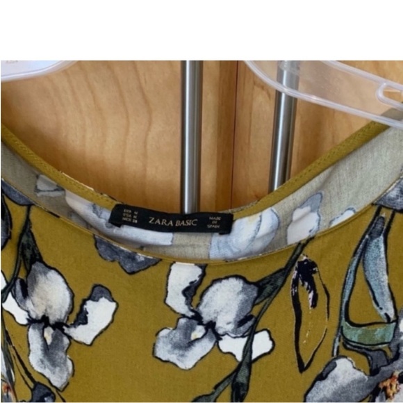 Zara Green Sleeveless Boxy Blouse size M - Picture 3 of 8